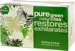  Vintage Teas Vintage Teas Pure Green Tea - 30 torebek