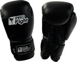 Profight Rękawice bokserskie skóra Dragon czarne 10