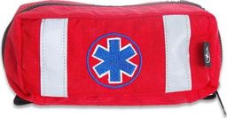 North Wind + medical Mini Apteczka osobista z wyposażeniem AOMini Cordura odblaskowa czerwona
