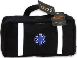 North Wind + medical Apteczka osobista z wyposażeniem AOD Cordura odblaskowa czarna