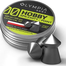  Olympia Śrut OLYMPIA SHOT Hobby szpic kal. 4,5 mm 500 szt. prod. POLSKA HS-500 Olimpia