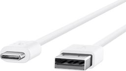 Kabel USB Belkin USB-A - USB-C 2 m Biały (CAB001bt2MWH)