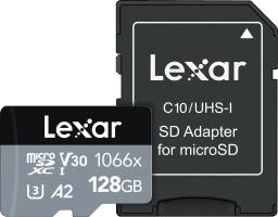 Karta Lexar Professional 1066x MicroSDXC 128 GB Class 10 UHS-I/U3 A2 V30 (LMS1066128G-BNANG)