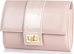 Solome RÓŻOWA KOPERTÓWKA TOREBKA WIZYTOWA M2 SOLOME PUDROWY RÓŻ