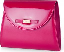 Solome FUKSJA KOPERTÓWKA TOREBKA DAMSKA SOLOME D5 MAT/LAKIER