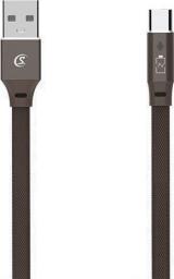 Kabel USB USB-A - USB-C 1 m Czarny (27234)