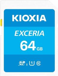 Karta Kioxia Exceria SDXC 64 GB Class 10 UHS-I/U1  (LNEX1L064GG4)