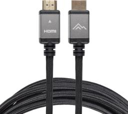 Kabel Montis HDMI - HDMI 3m srebrny (MT005-3)