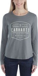  Carhartt Koszulka Carhartt Lockhart Graphic Long Sleeve T-Shirt BALSAM GREEN