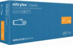  Mercator Medical Rękawice nitrylowe nitrylex classic blue XS 100 s. () - RD30019001