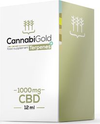  HEMPOLAND CannabiGold, Terpenes+ 1000mg, olej, 12 ml