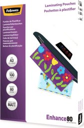 Fellowes Matt laminating pouches 80 micron, A3 100-pack - (5452003)