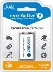  EverActive Akumulator 6F22 550mAh 1 szt.