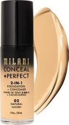 Milani Perfect 2w1 Podkład do twarzy Natural 30 ml
