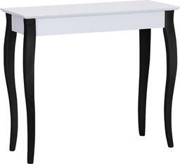 Ragaba Atrakcyjna konsola Lillo 85 cm czarne nogi Ragaba