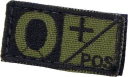 Condor Condor Naszywka Grupa Krwi 0 RH+ Olive uniwersalny