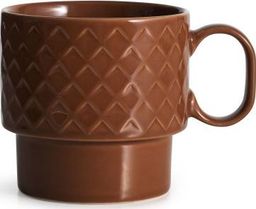  Sagaform Filiżanka do herbaty czerwona ceramika 0,4 l wys. 9 cm