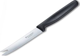  Victorinox Nóż kuchenny Victorinox ząbkowane ostrze do sera 11 cm,czarny