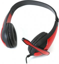 Słuchawki Omega Freestyle FH4008 Czerwone (FH4008R)