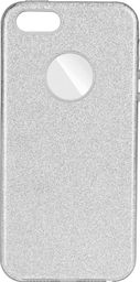 Partner Tele.com Futerał Forcell SHINING do HUAWEI P30 LITE srebrny