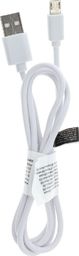 Kabel USB Partner Tele.com Kabel USB - Micro C366 1 metr biały (końcówka : 8mm)
