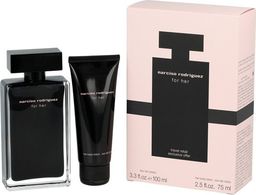  Narciso Rodriguez ZESTAW Narciso Rodriguez For Her EDT 100ml + BL 75ml