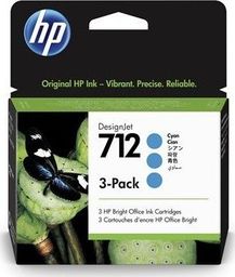 Tusz HP HP Atrament 712 3-Pack 29-ml Cyan DesignJet Ink