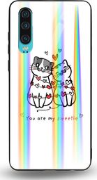  Mojworld Etui na Huawei P30 - Rainbow Case - You are my Sweetie