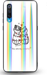  Mojworld Etui na Xiaomi MI 9 - Rainbow Case - You are my Sweetie