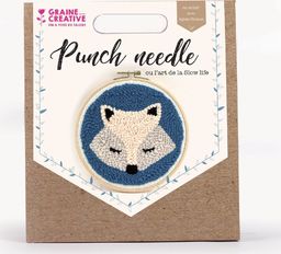 Graine Creative Zestaw Punch Needle Lisek 20 cm