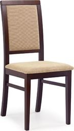  Elior Drewniane krzesło Prince - Ciemny orzech+tkanina