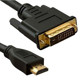 Kabel Sharkoon HDMI - DVI-D 1m czarny (4044951017324)