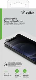  Belkin Szkło ochronne Tempered Glass Privacy iPhone 12/12 Pro