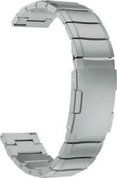  4kom.pl Bransoleta Steel Simple Huawei Watch GT 2 42mm/ gear s2 Srebrna