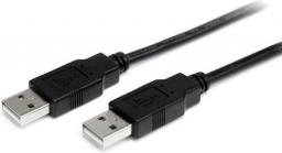 Kabel USB StarTech USB-A - USB-A 2 m Czarny (USB2AA2M)