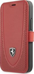  Ferrari Ferrari FEOGOFLBKP12SRE iPhone 12 mini 5,4" czerwony/red book Off Track Perforated