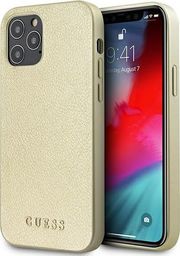  Guess Guess GUHCP12LIGLGO iPhone 12 Pro Max 6,7" złoty/gold hardcase Iridescent