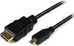 Kabel StarTech HDMI Micro - HDMI 1m czarny (HDADMM1M)