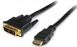 Kabel StarTech HDMI - DVI-D 1m czarny (HDDVIMM1M)