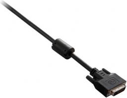 Kabel V7 DVI-D - DVI-D 3m czarny (V7E2DVI-03M-BLK)