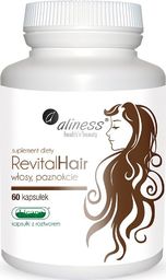  Aliness Revitalhair 60 Kaps. Suplement Diety Wzmacniający Włosy