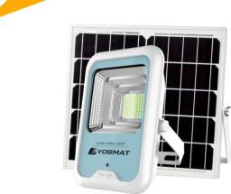 Naświetlacz Vobmat Lampa solarna Courtyard 6W16W