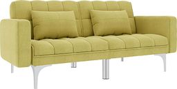  Elior Rozkładana dwuosobowa zielona sofa - Distira 2D