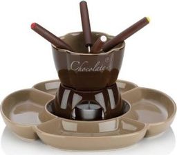 Kela Ceramiczny Kela Fiore zestaw do fondue czekoladowego dla 4 os., 0,25 l