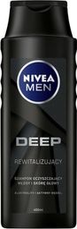  Nivea Men Deep rewitalizujący szampon do włosów 400ml