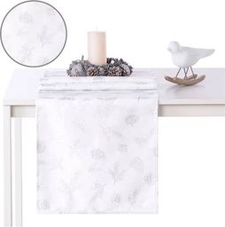 AmeliaHome Bieżnik Magic Night srebrny 30x100