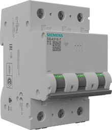  Siemens Wyłącznik nadprądowy 3P C 16A 10kA AC VDE Siemens 0538