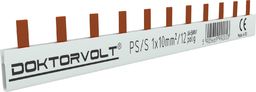  Doktorvolt Szyna łączeniowa sztyftowa PS/S 1-fazowa 12-modułowa 10mm2 DV 2053