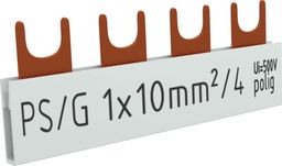  Doktorvolt Szyna łączeniowa grzebieniowa PS/G 1-fazowa 4-modułowa 10mm2 DV 6695