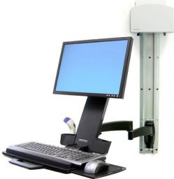  Ergotron Uchwyt ścienny na monitor do 24" 200 Series Combo (45-230-200)